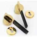 Wholesale European study room door lock stylish wooden door lock mute panel lock